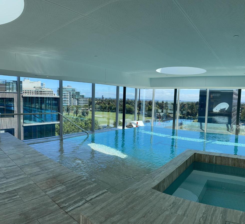 The Fawkner Apartment Bay-View Pool/Gym Free Parking Melbourne Exterior foto